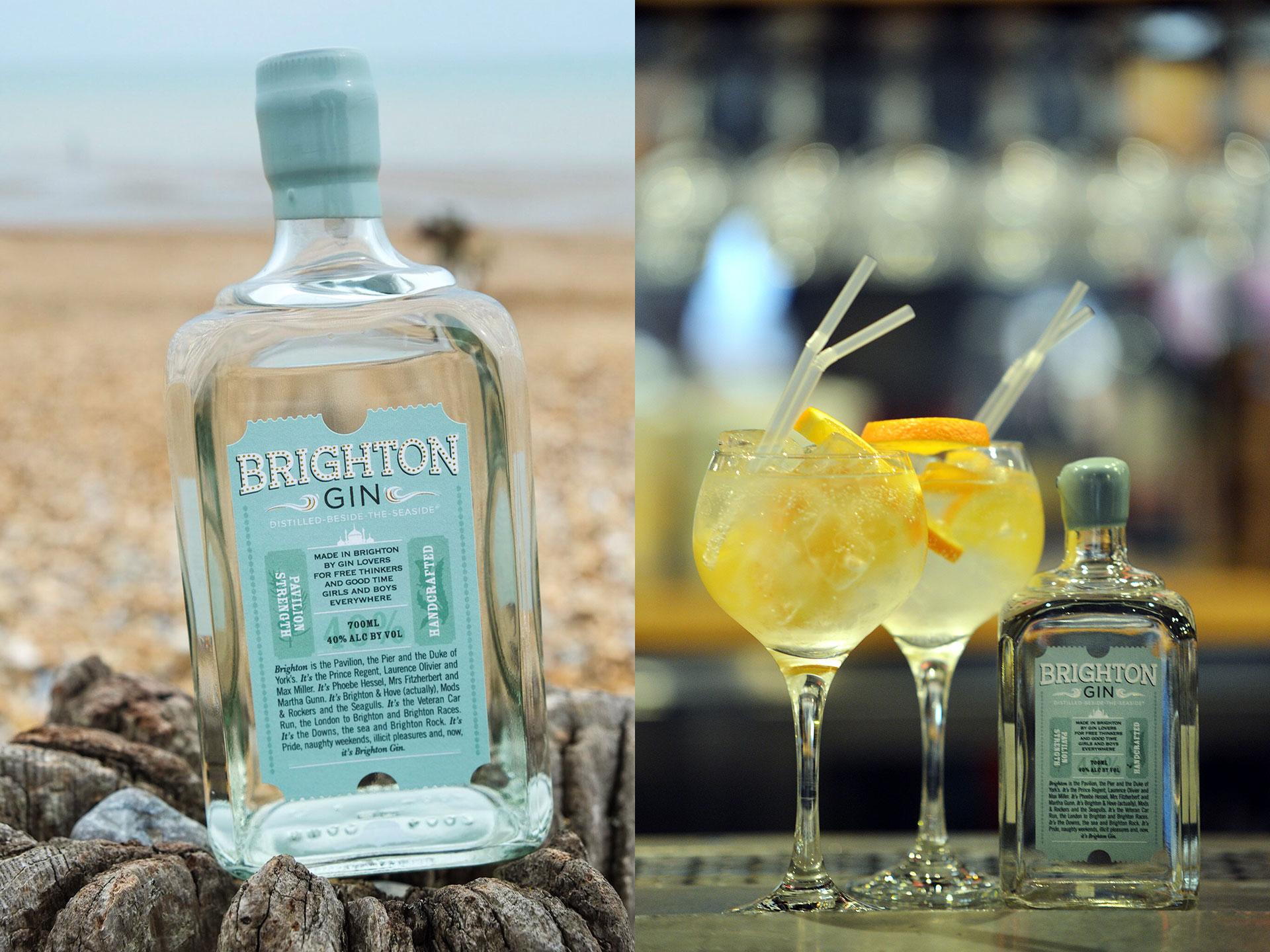Brighton Gin the first ever gin to be distilled in Brighton