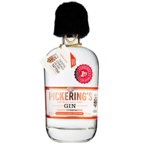 Pickering's Navy Strength Gin, gin, pickering, navy strength gin, scottish gin