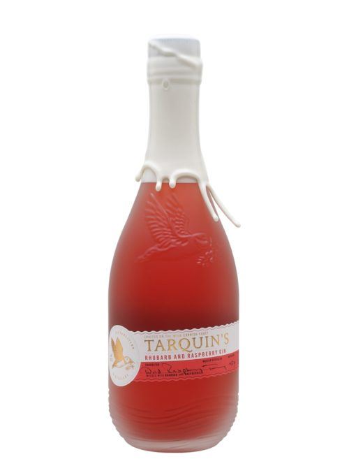 Tarquin's Rhubarb & Raspberry Gin. gin, tarquin's, rhubarb gin, raspberry gin, rhubarb and raspberry, craft gin, cornish gin